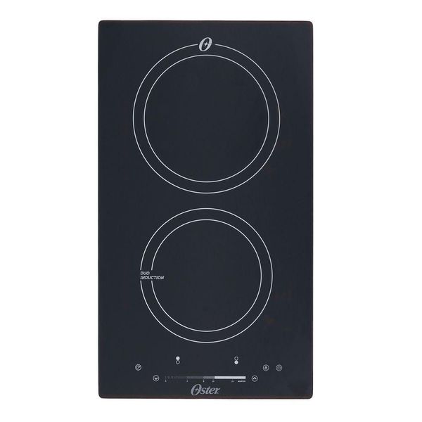 Cooktop 2 Bocas Indução Com Painel Touch Vidro Preto 2 Em 1 OTOP202 Oster 110V