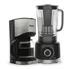Kit Liquidificador PLQ1550 com Cafeteira Elétrica 15 Xícaras PH17 Philco Preta 127V