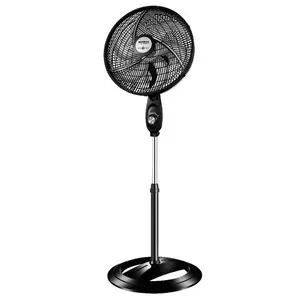 Ventilador de Coluna 40cm Mondial VSP40CB 6 Pás Preto com Prata 127V
