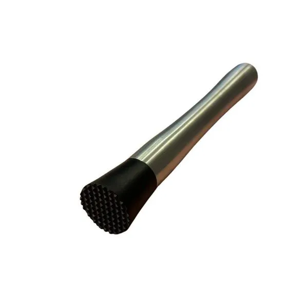 Socador Amassador Profissional De Inox Para Drinks Caipirinhas Frutas Alho Tempero