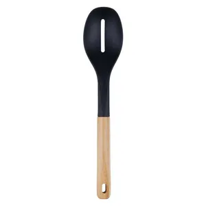 Colher Arroz Eco Bamboo Cazza Preta Colher Arroz Eco Bamboo Cazza
