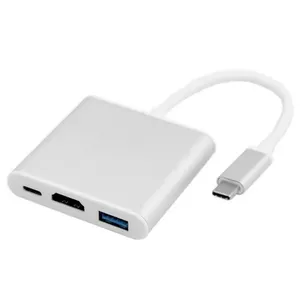 Adaptador Usb 3.1 Tipo C Thunderbolt 3.0 X Hdmi Usb 3 Tipo C