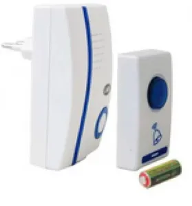 Campainha De Tomada Residencial Sem Fio 32 Toques Wireless
