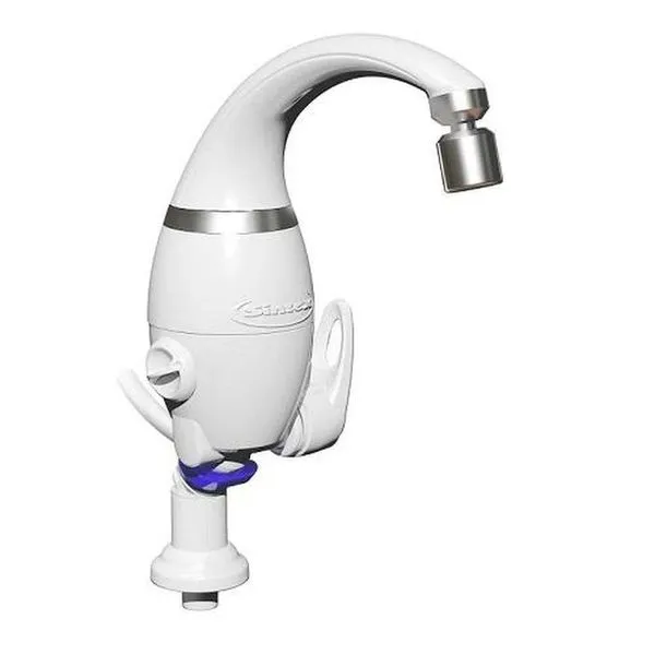 Torneira Eletrônica 127v 5500w Sintex - Resistência Rel154 - Branca - Bica Móvel - Parede/balcão