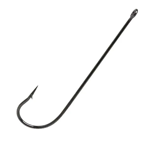 Anzol Pinnacle Carlisle Preto Black - Haste Longa C/20un Tamanho N04