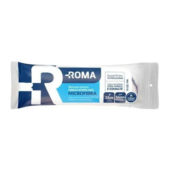 Rolo De Pintura 23cm Fibra Especiais Para Superfícies Rugosas