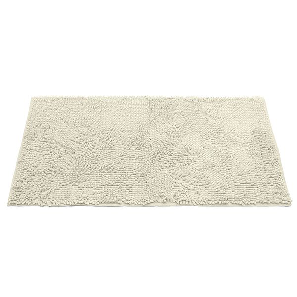 Tapete Buettner Microfibra Antiderrapante Chenille Cadiz 50x100m Marfim