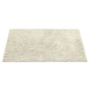 Tapete Buettner Microfibra Antiderrapante Chenille Cadiz 50x100m Marfim