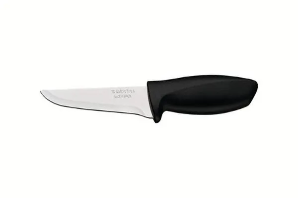 Faca Desossar Inox 5" Plenus Preto Tramontina