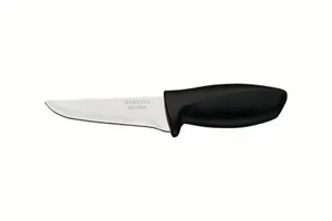 Faca Desossar Inox 5" Plenus Preto Tramontina