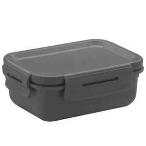 Marmita 100% Hermética Martiplast Cinza Marmit Mini Hermet 100 Martiplast Cz
