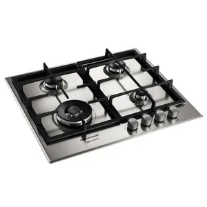 Cooktop 4 Bocas Gourmand BDK60DR Brastemp Inox / 220V