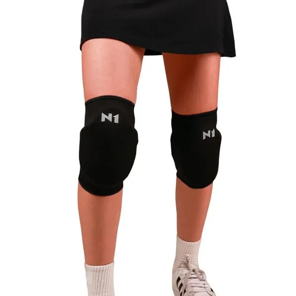 Joelheira Slide Ii Preto M Knit 3D Espuma 12Mm Alta Proteção Impacto Conforto E Movimento Esportes