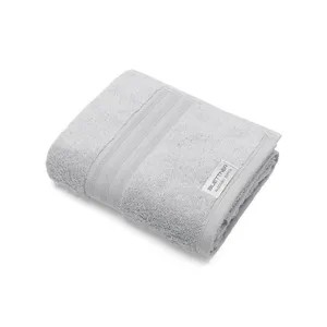 Toalha Rosto Platine Fio Egipcio 50cm x 80cm Prata Bouton