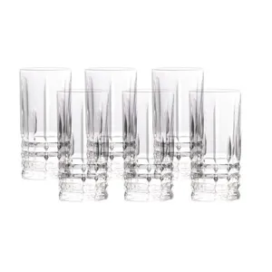 Conjunto 6 Copos Vidro 260ml Galleria Cazza