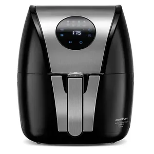 Air Fryer Britânia 5L Antiaderente Digital Inox 1500W BFR41PI 220V