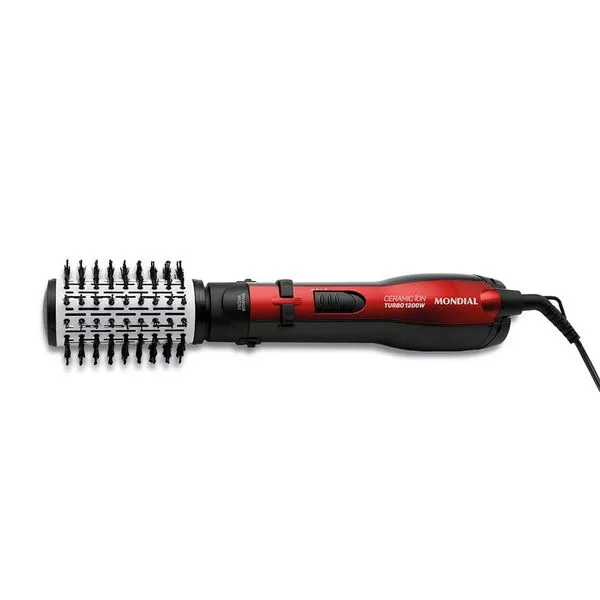 Escova Rotativa Ceramic Íon Turbo Mondial ER-09 110V