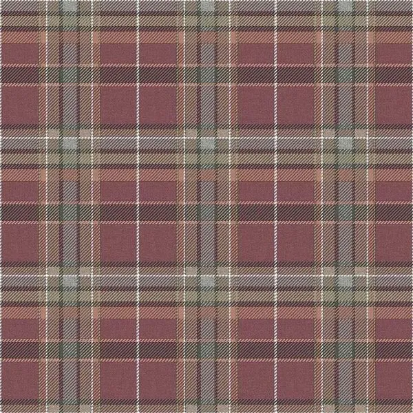 Papel De Parede Botany House Xadrez Roxo 15578