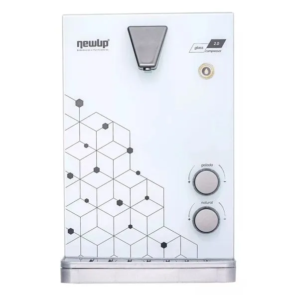PURIFICADOR NEW UP GLASS 2.0 DE MESA SUSPENSO BRANCO 220V PGLB2