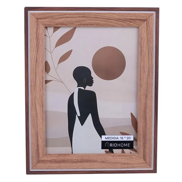 Porta Retrato Madeira 15x20cm Rio Home FOT003