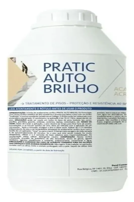 Cera Acrílica Perol Pratic Auto Brilho 01 Lt