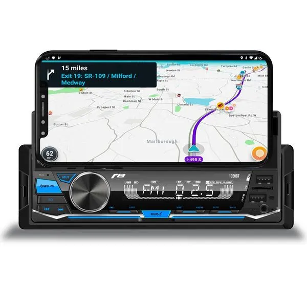 Som Automotivo MP3 USB com Suporte para Celular JR8 JT1020BT