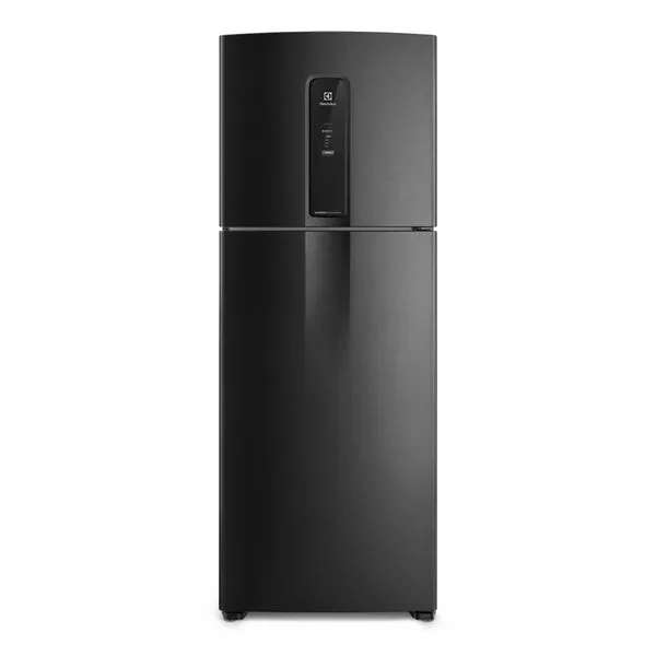 Geladeira Electrolux 480L Efficient Duplex Black Inox (sem SmartBivolt)