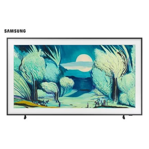 Smart TV 43 QLED 4k Samsung QN43LS03FAGXZD The Frame Vision AI 2025 Modo Arte Antirreflexo Preto / Bivolt