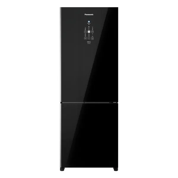 Geladeira Panasonic 511L Bottom Freezer BB71B Black Glass Preto / 110