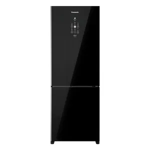Geladeira Panasonic 511L Bottom Freezer BB71B Black Glass Preto / 110