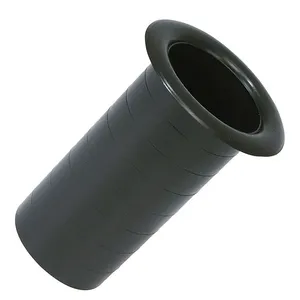 Aero Duto Permak 2 Plastico Especial Preto para Acabamento de Caixa de Som