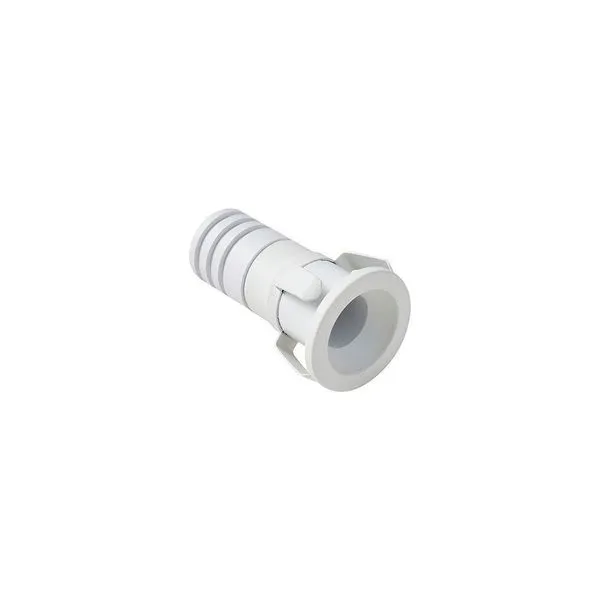 Spot De Embutir Nordecor Noa Mini Redondo Led Alto Irc 90 1w Bivolt Branco 2700k Luz Amarela 6498
