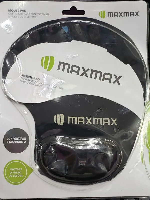 Mouse Pad Gel Apoio Punho Maxmax Macio Confortável