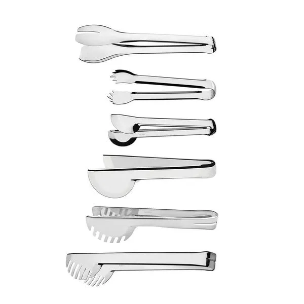 Conjunto de Pegadores Tramontina Utility 66800103 em Aço Inox – 6 Peças