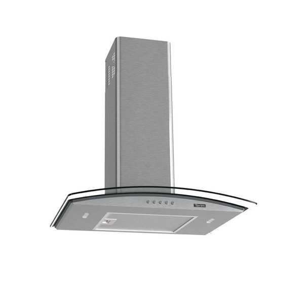 Coifa Terim de Parede Clean Vidro Curvo Kromanox 60cm Kromanox 110V