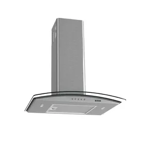 Coifa Terim de Parede Clean Vidro Curvo Kromanox 60cm Kromanox 110V