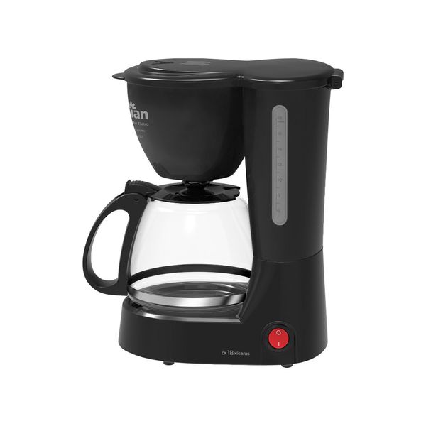 Cafeteira Elétrica 18 Xícaras CF102 Kian Preta 127V