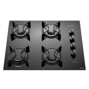 Cooktop Atlas UTop 4 bocas Acendimento Automático | Preto (Bivolt)