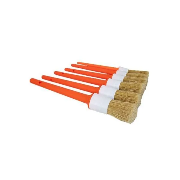Kit De Pinceis Para Detalhamento Automotivo 7 Pecas - Kers