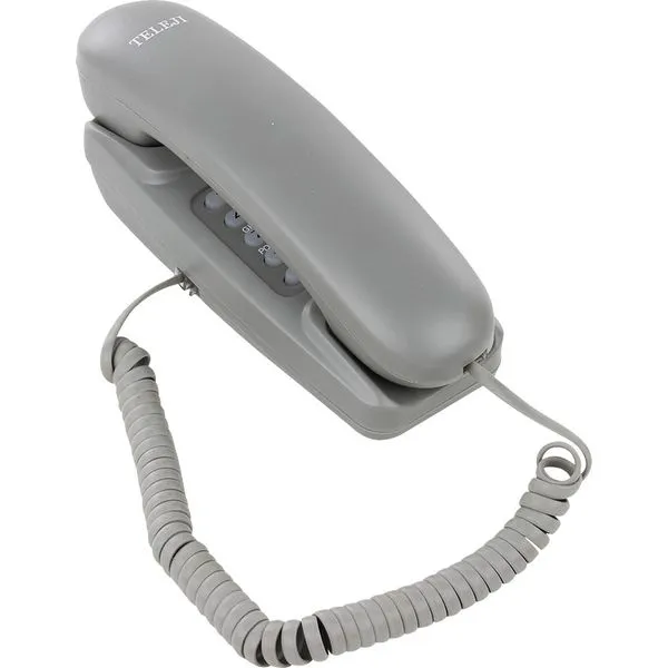 Telefone Gôndola com Bloqueador Colorido KXT3026X Teleji Cinza