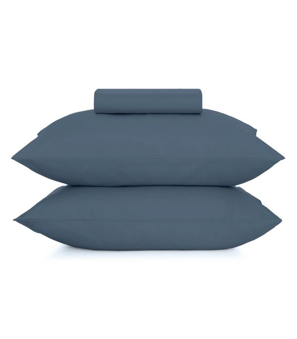 Jogo de Cama Simples Queen Liso Altenburg Azul UN / Azul