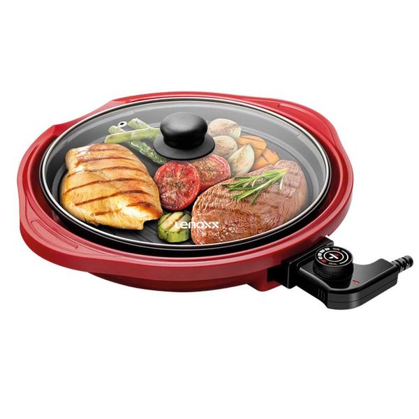 Grill Multifuncional Lenoxx Life Red PGR159 Vermelho 127V