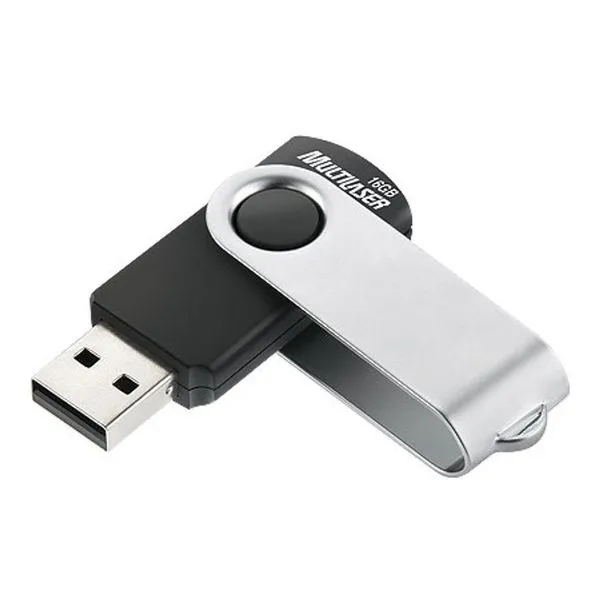 Pen Drive 16Gb Twist2 Preto/Prata Pd588
