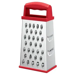 Ralador 4 Faces 6 Inox Euro Home - Vermelho
