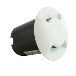 Spot Led Baliza 1,5w Bc 3000k 4 Fachos Foxlux