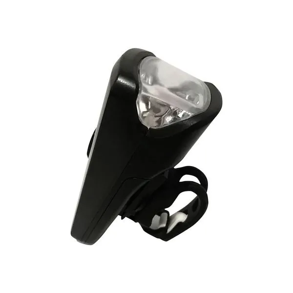Lanterna Cabeça Segurança Ciclista Bike Pedal Noturno Preta