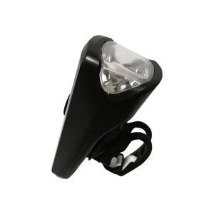 Lanterna Cabeça Segurança Ciclista Bike Pedal Noturno Preta