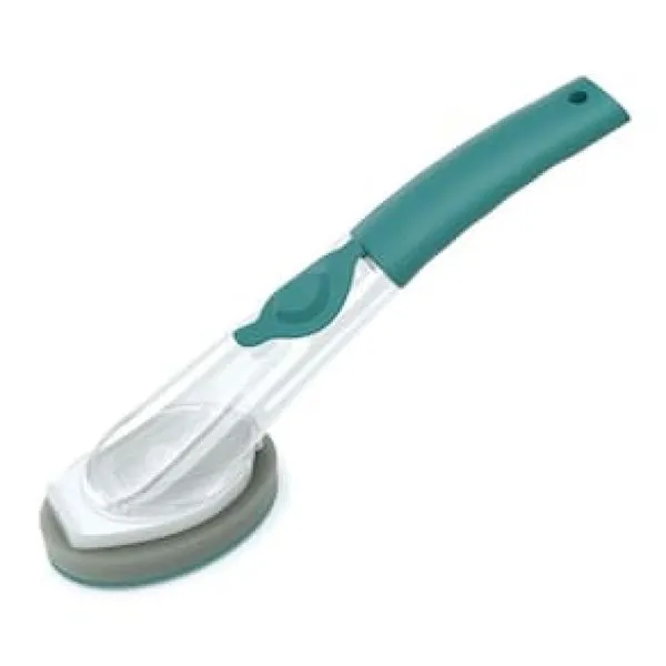 Conjunto Esponja e Escova com Dispenser FlashLimp  Verde