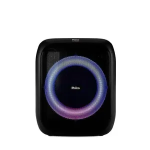 Caixa de Som Amplificada 380W Flash Lights Philco PCX4800 Bivolt