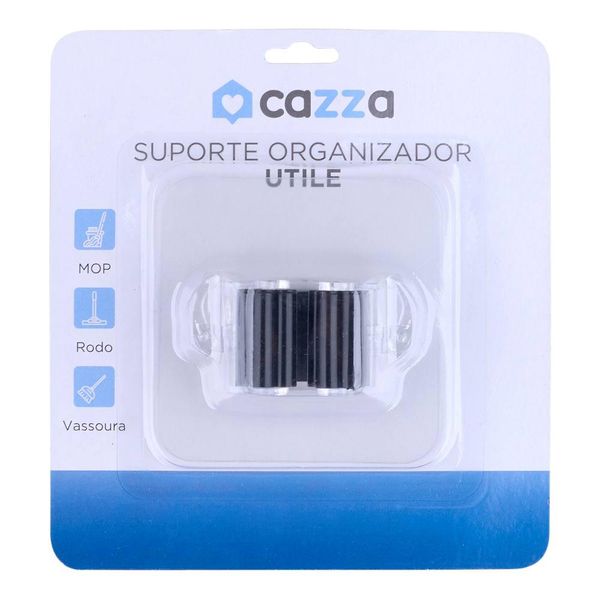 Suporte Organizador de Vassoura Utile 7cm Cazza